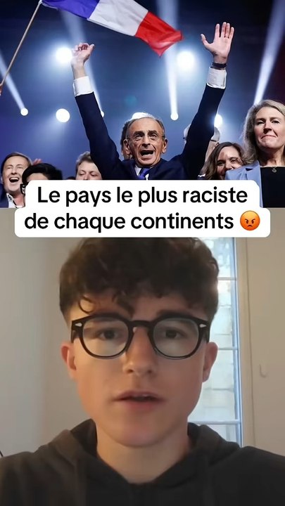 L￼e pays le plus raciste de chaque continent #pays #classement