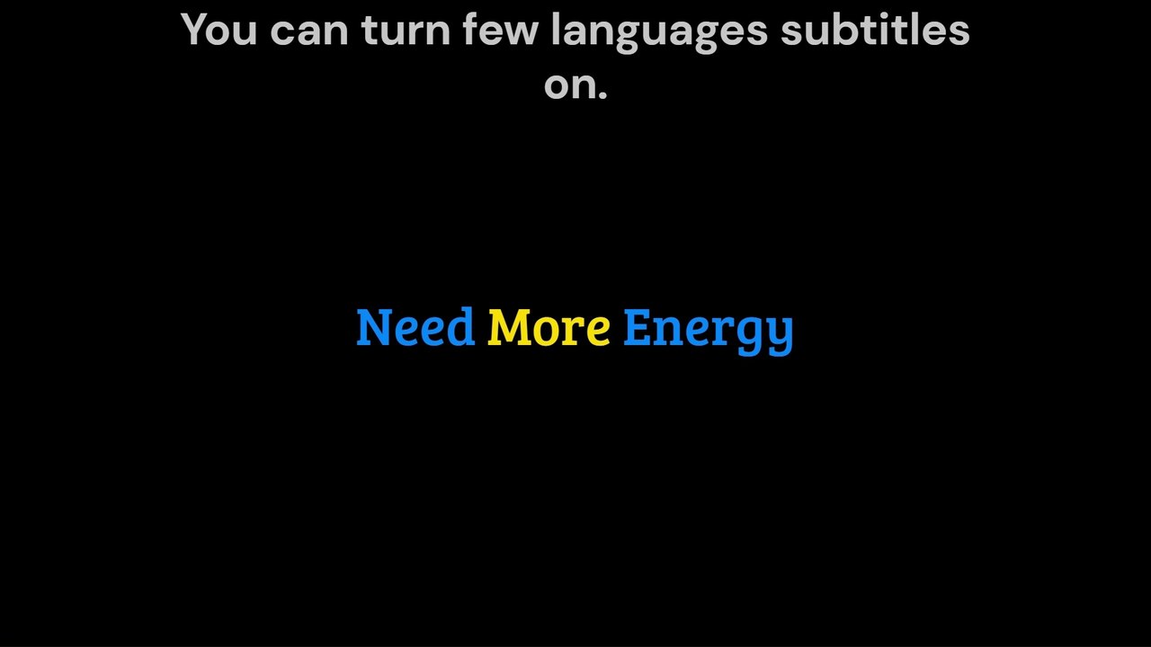 Need More Energy (Roblox Animation)