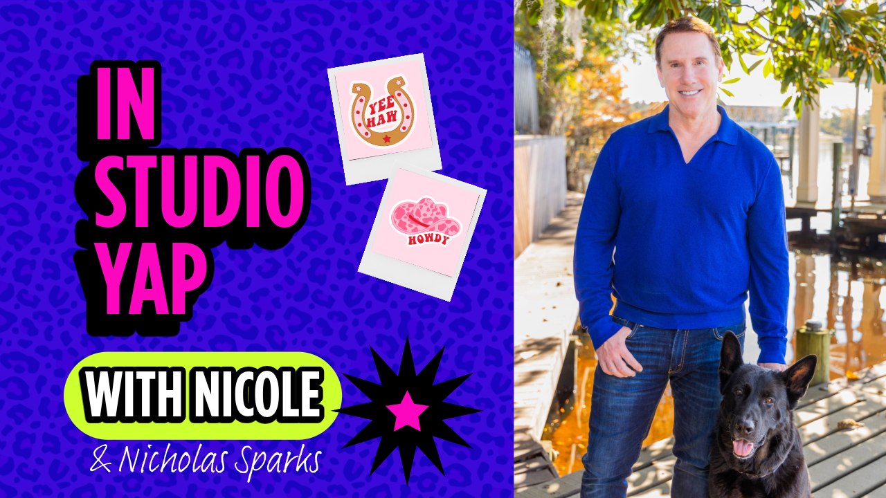 Nicholas Sparks Talks New Project with M. Night Shyamalan, Philly Sports & What Inspires Him 💬📚