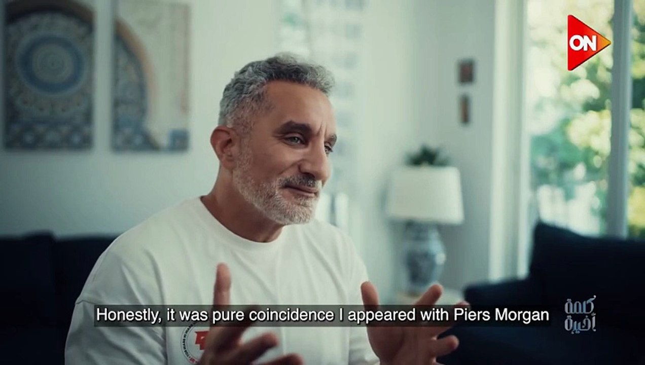 L'humoriste égyptien Bassem Youssef, exilé aux Etats-Unis depuis 2014, a fait son grand retour à la télévision égyptienne après plus d'une décennie d'absence