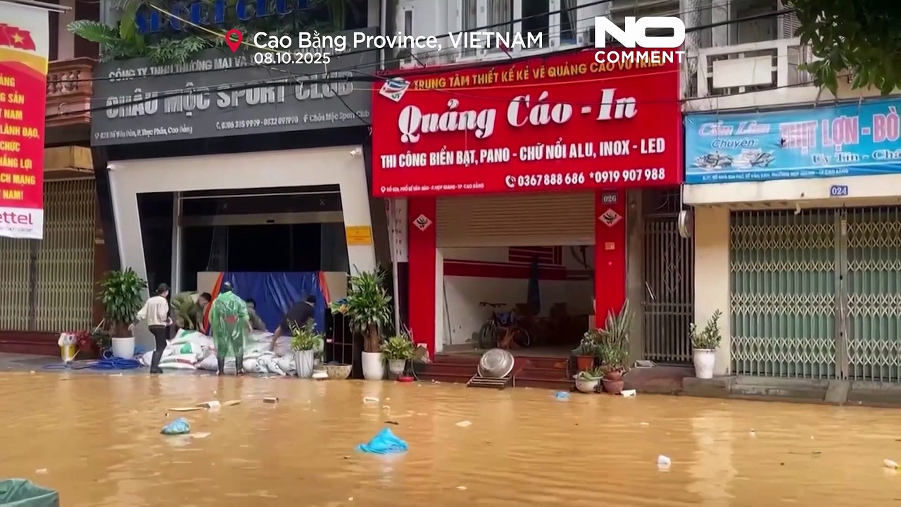 Northern Vietnam hit by severe floods as rivers surge past danger levels