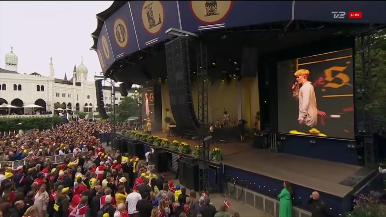 Saveus - Everchanging | Danmark fejrer Jonas Vingegaard | 2022 | TV2