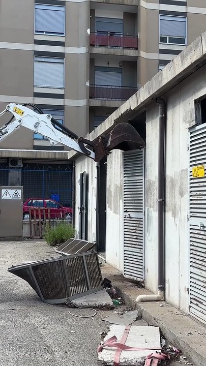 Ruspe all'ex Silos Granai