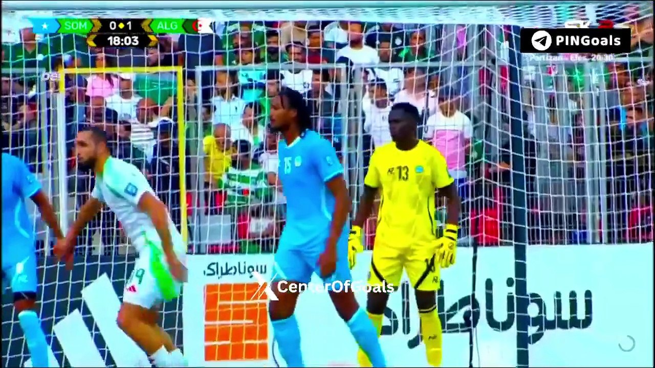Somalie-Algérie (0-2) : But Mahrez