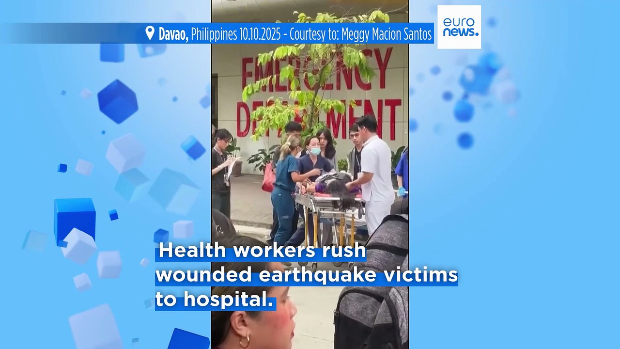 Powerful 7.4 magnitude earthquake off southern Philippines kills at least two