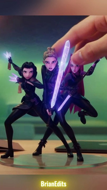 Huntrix Figures, KPop Demon Hunters