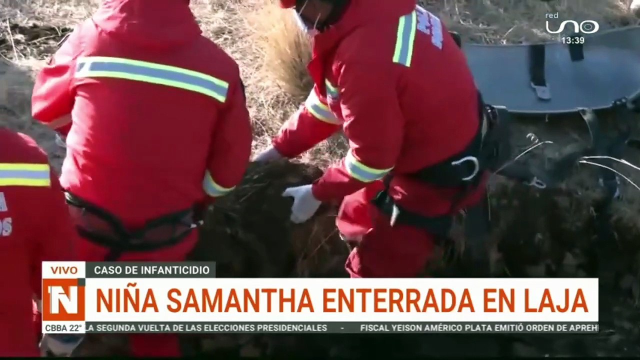 NIÑA SAMANTHA ENTERRADA EN LAJA, IMPUTACIÓN FORMAL PARA PROGENITOR