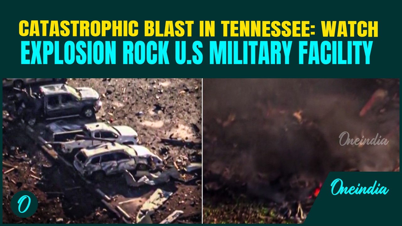 Moment SHOCKING EXPLOSION Rips Through Tennessee: US Military Facility In Flames, Multiple Killed