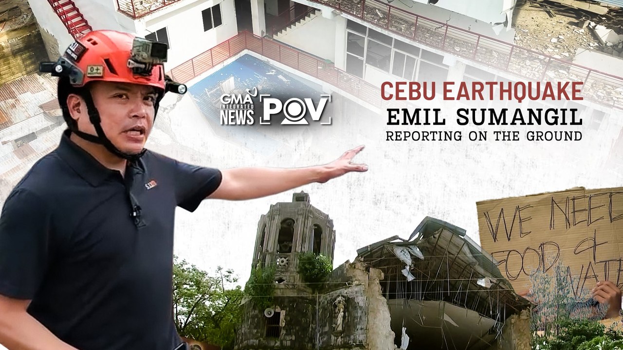 Cebu Earthquake - Mga ulat ni Emil Sumangil mula sa ground zero | POV