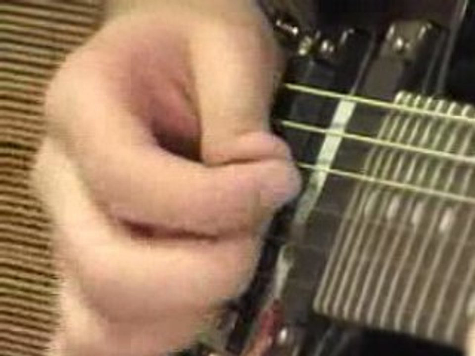 guitar lesson fear of the dark into