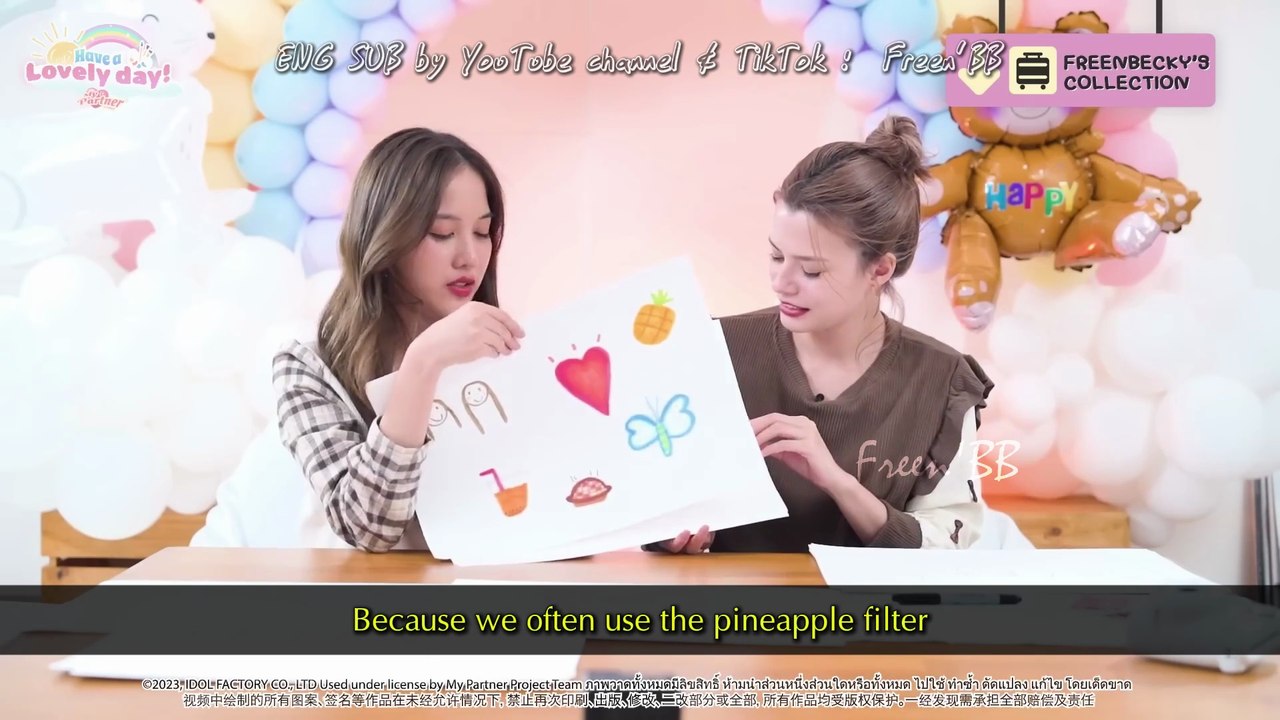 FreenBecky | My Partner Project (ENG SUB) 😍 Have a Lovely Day!