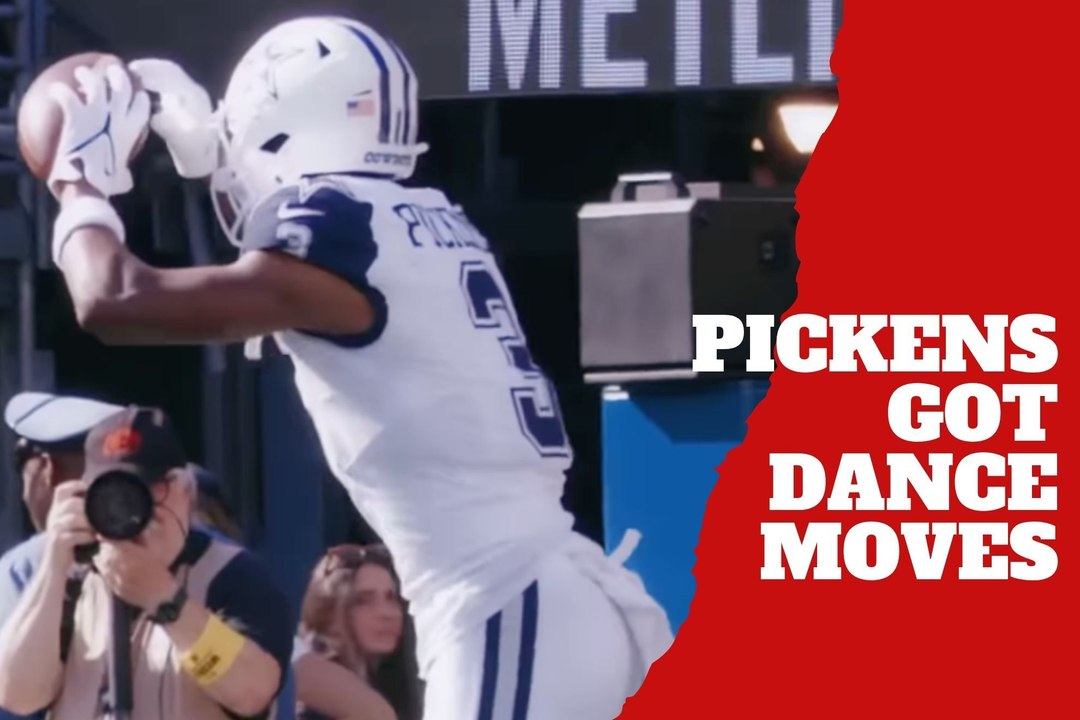 George Pickens surprises Cowboys fans with his Spanish nickname and dance moves