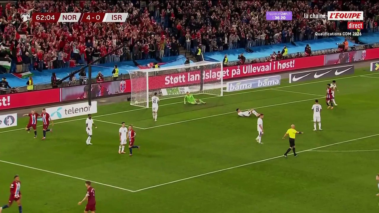 Le 50e but d’Haaland en sélection (à 25 ans) - Foot - Qualif. Coupe du monde