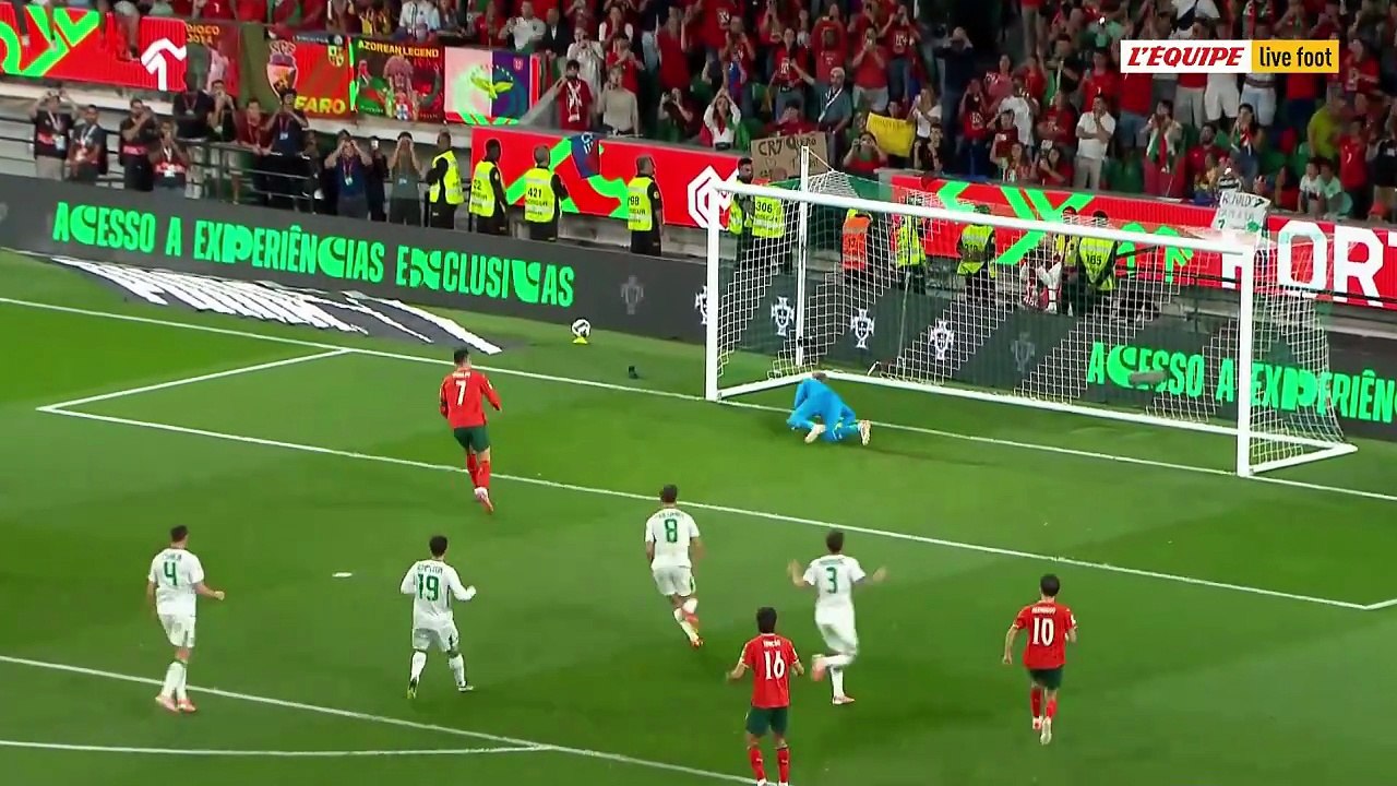 Portugal décroche la victoire face à l'Irlande grâce à un but à la dernière minute ⚽
