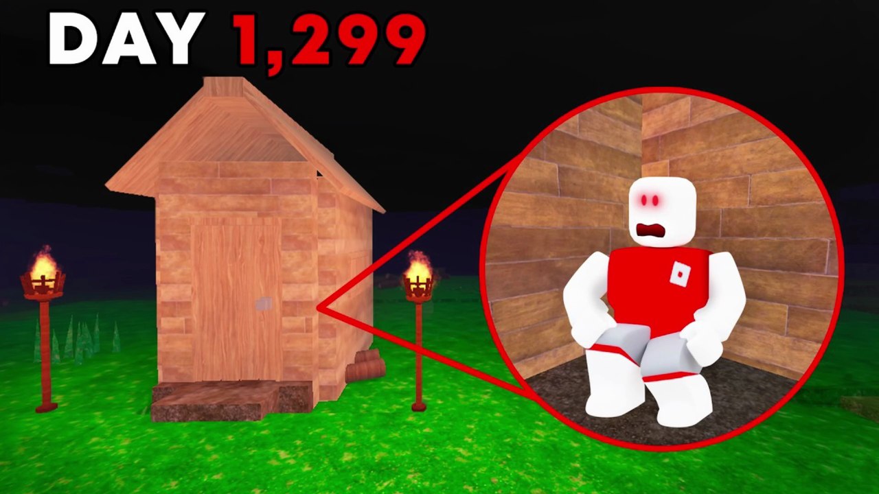 ROBLOX | I Survived In A SHED for 99 Nights in the Forest!