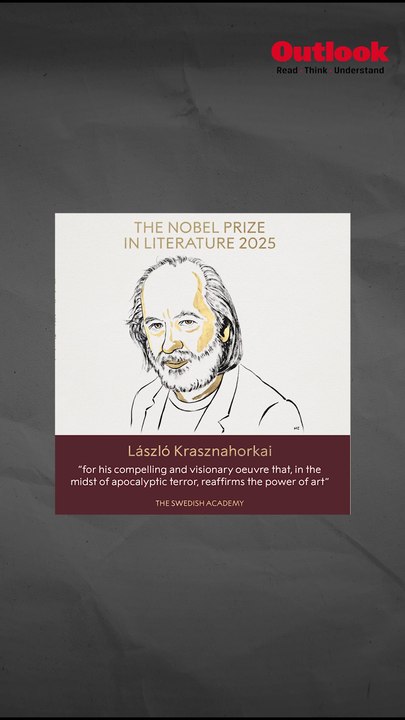 Watch | László Krasznahorkai Wins Nobel Prize In Literature 2025
