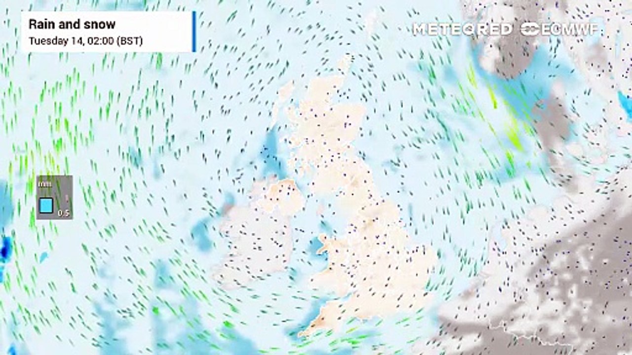 Remains dry and settled, though with plenty of cloud for most