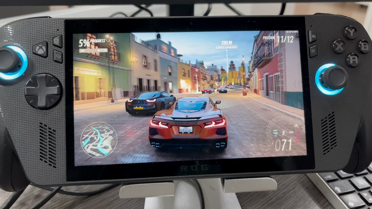 Forza Horizon en ROG ALLY