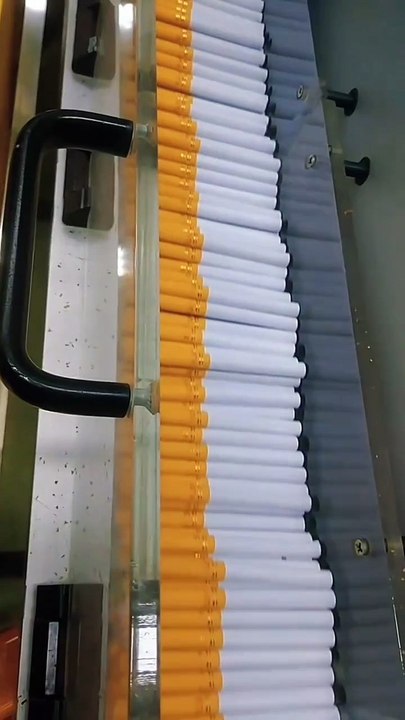 cigarette Making process in factory
