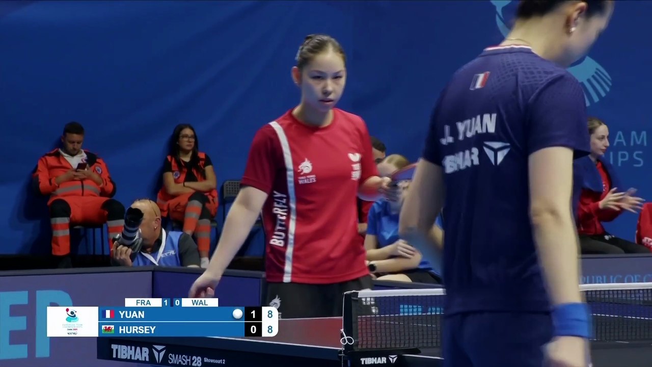 Le résumé de France-Pays de Galles - Tennis de table - Euro par équipes (F)