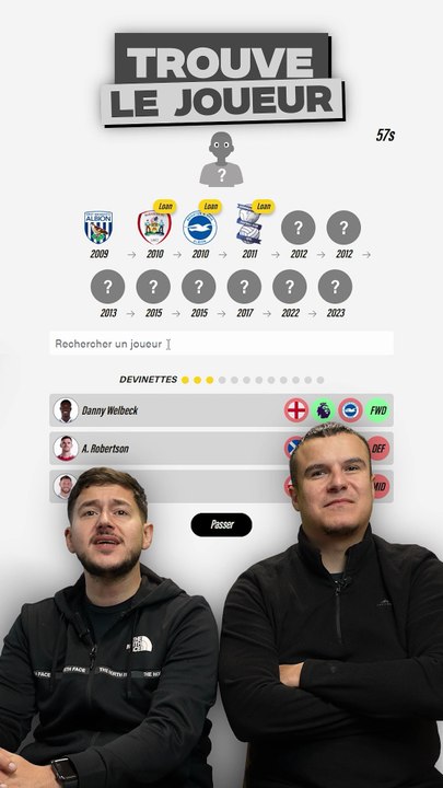 IL FAUT TROUVER LE JOUEUR ⚽