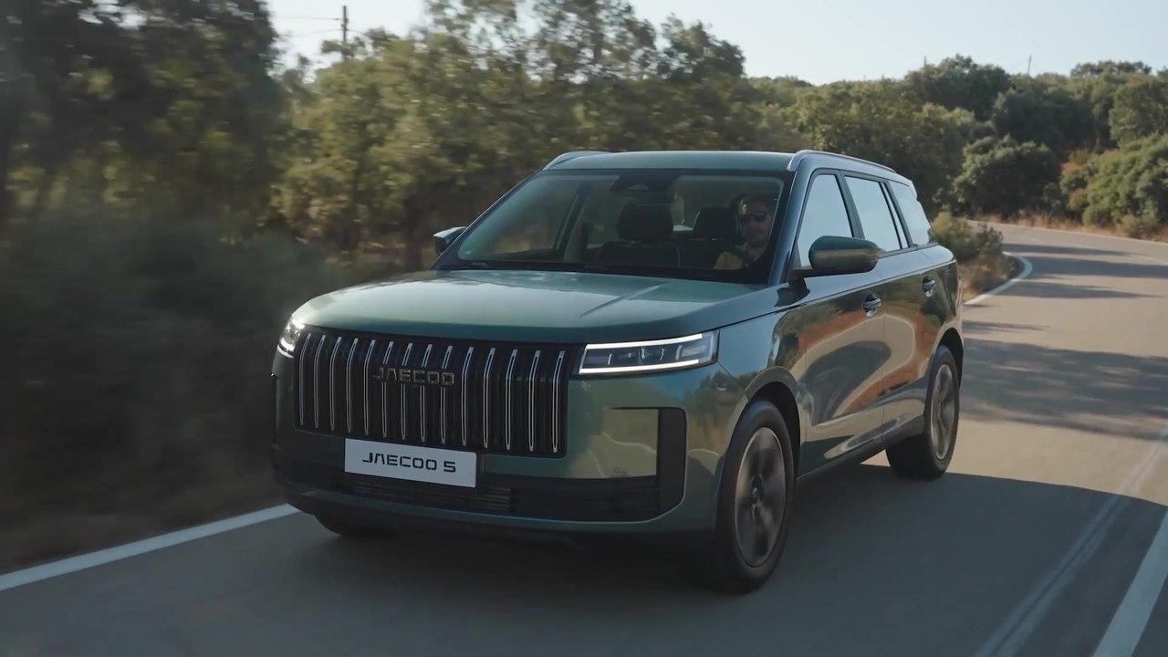 JAECOO 5 Gasoline Driving Video