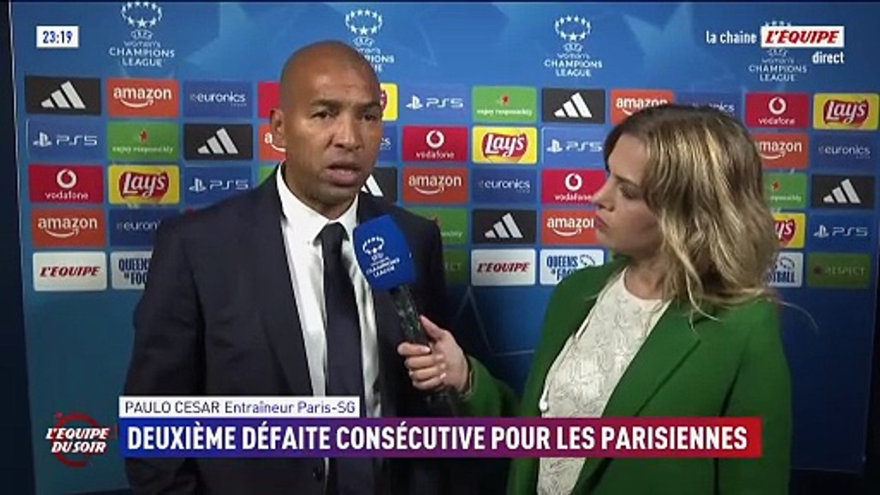 Paulo César : « Je suis déçu du résultat, pas inquiet » - Foot - Ligue des champions (F)
