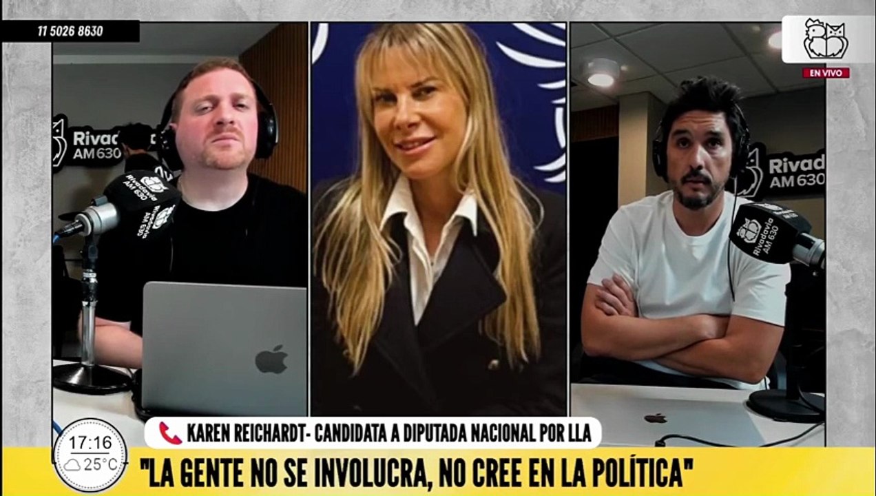 Karen Reichardt: "Las personas que no tienen la capacidad de ver otra mirada tienen una enfermedad mental"