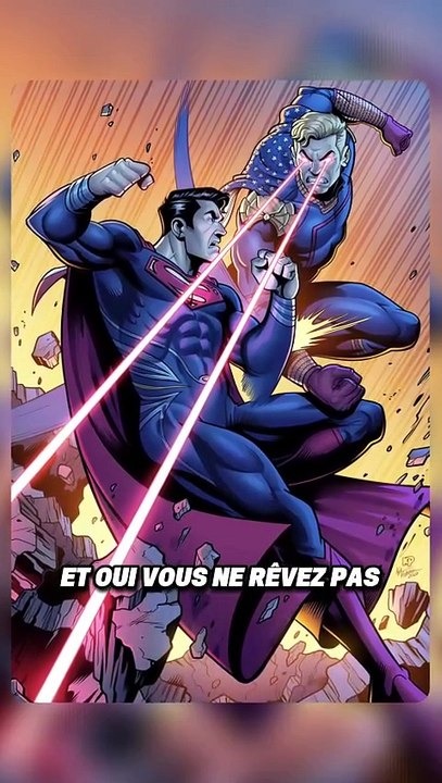 Superman vs Homelander dans DC KO