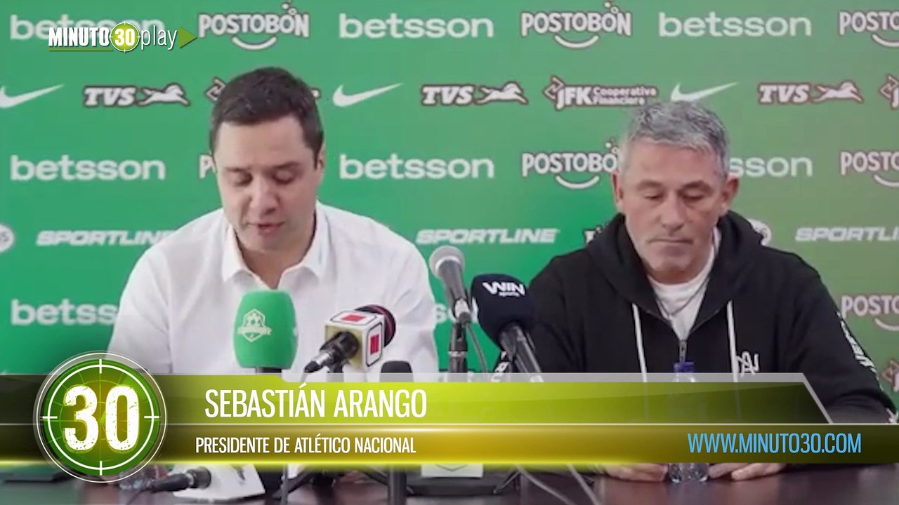 "Es absolutamente falso que personas reciban comisiones por transferencias": Presidente de Atlético Nacional