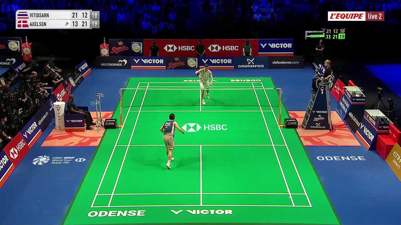 Le succès plein d'émotion de Viktor Axelsen - Badminton - Open du Danemark