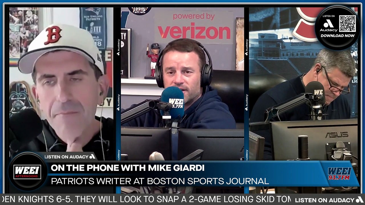 WEEI Afternoons: Mike Giardi isn't too sure Drake Maye is a legitimate MVP candidate