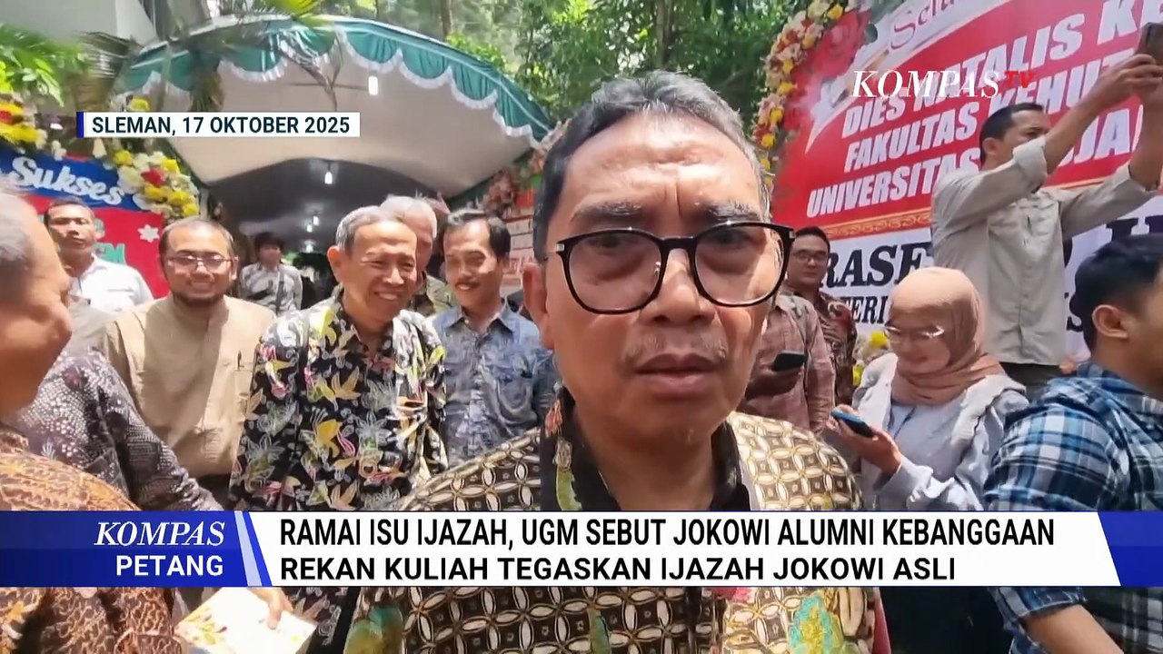 Ramai Isu Ijazah: UGM Sebut Jokowi Alumni Kebanggaan, Menhut Singgung Ijazah Asli