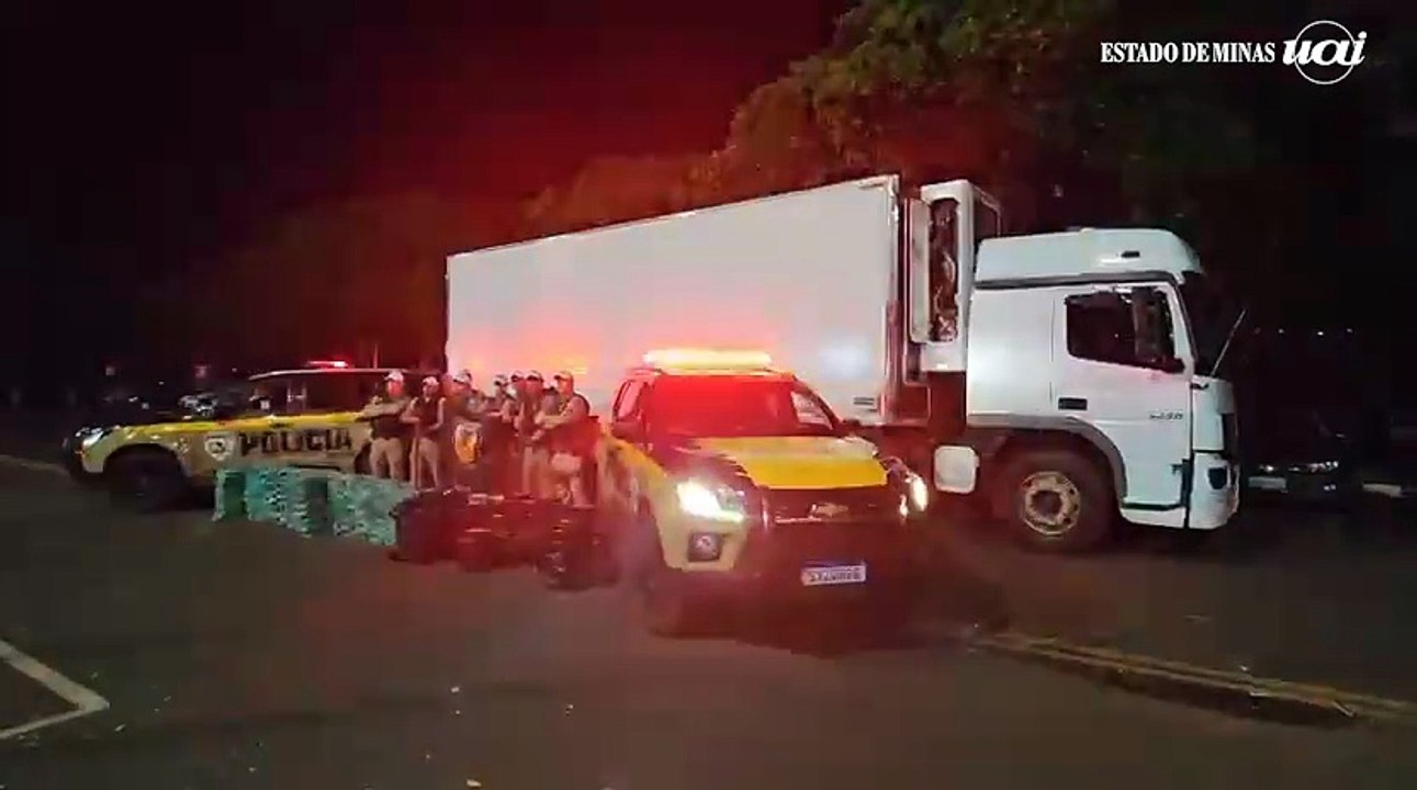 PM apreende R$ 100 milhões em cocaína no Triângulo Mineir