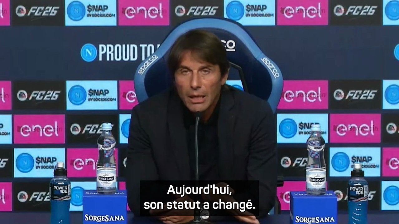 Conte : "Le statut de McTominay a changé"