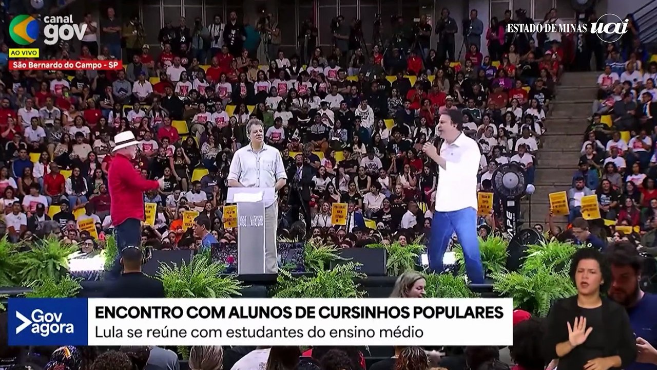 Ministro da Educação brinca com estudantes: “Pode até cair no Enem”