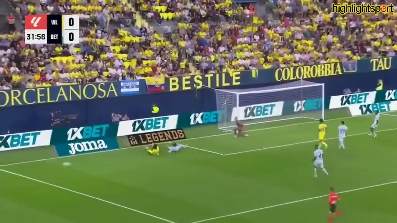 Highlights Villarreal vs Real Betis