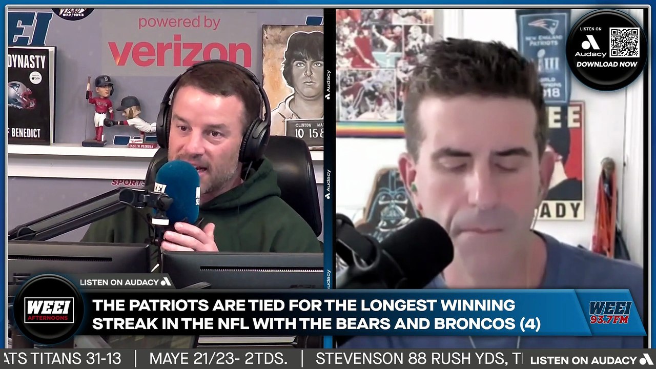 WEEI Afternoons: Drake Maye is absolutely a legitimate MVP candidate