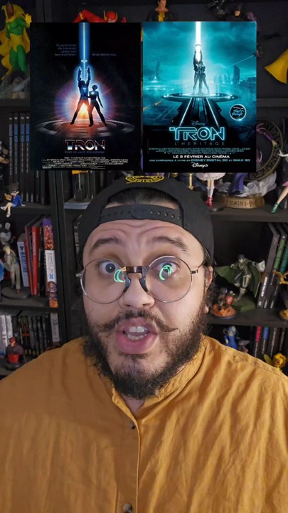J'ai revu les films Tron et Tron L'héritage !