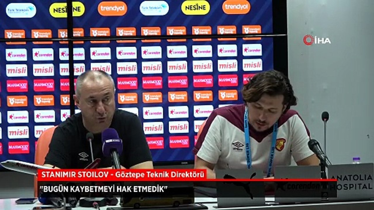 Göztepe cephesinden mağlubiyet açıklaması: Hak etmedik