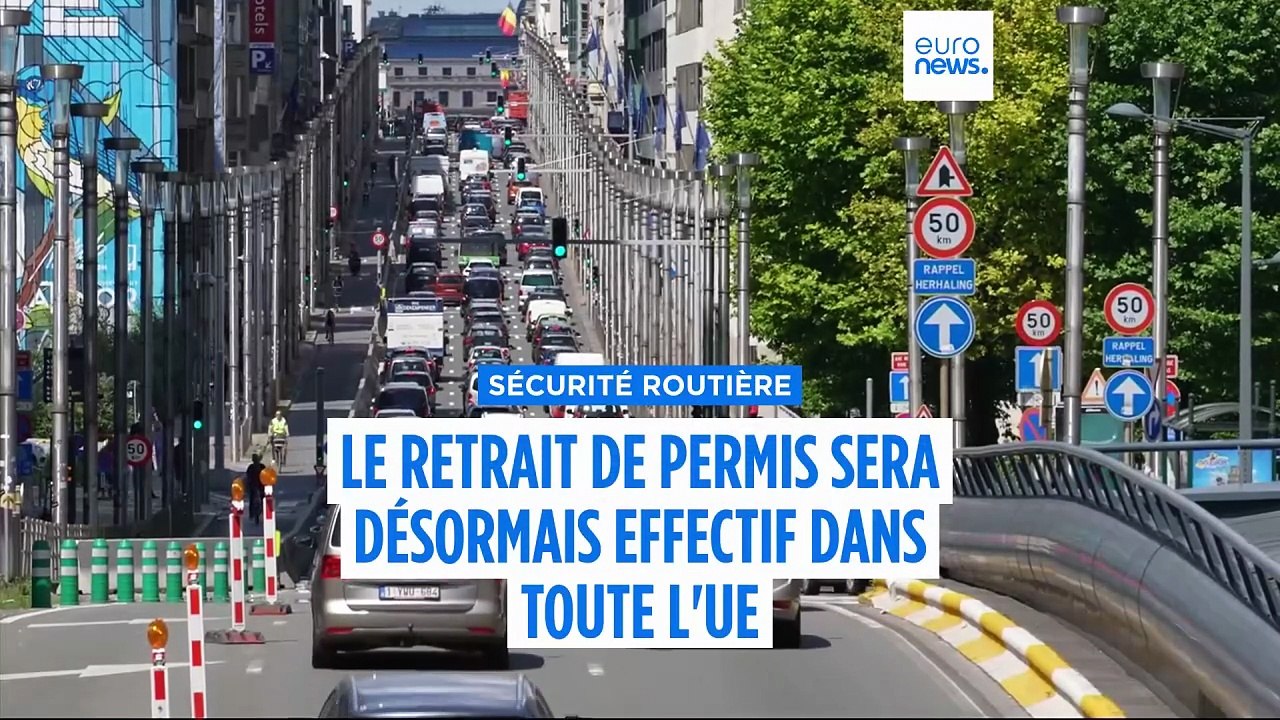 Permis de conduire : les retraits seront bientôt appliqués dans tous les pays de l’UE
