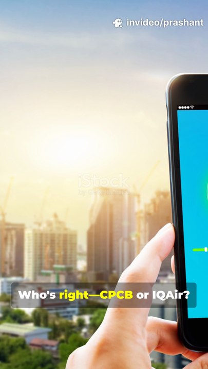 Delhi AQI EXPLAINED in 45s: Who’s Wrong?