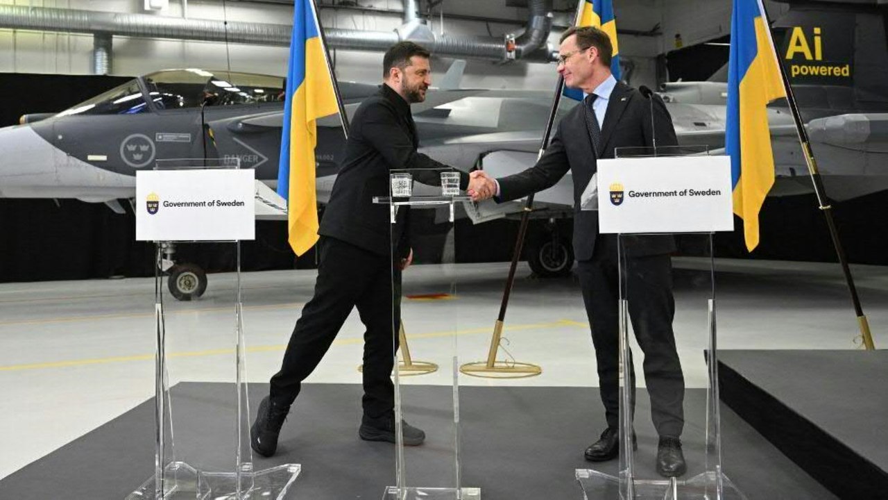 Schweden will Ukraine 150 Kampfjets verkaufen