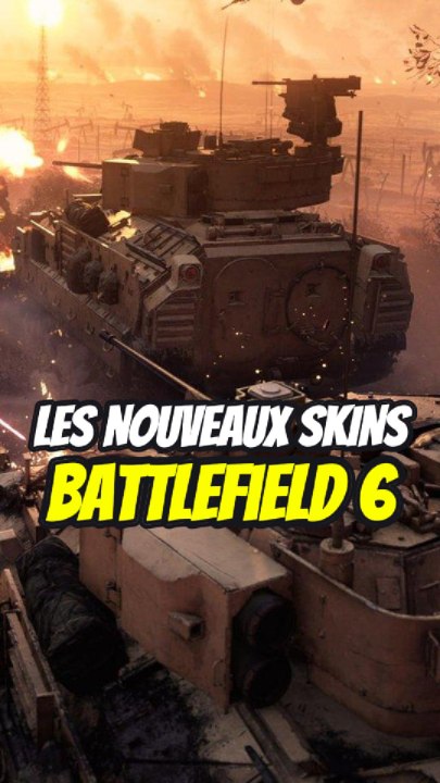 Les nouveaux skins sur Battlefield 6 !