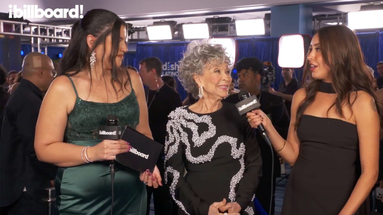 Rita Moreno Gives Advice to Up-And-Coming Artists | Billboard Latin Music Awards 2025