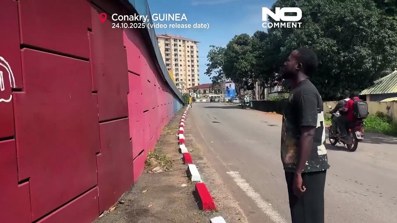 Graffiti gains support in Guinea’s capital