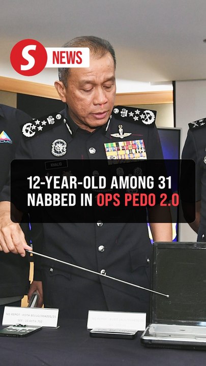 Two boys aged 12 and 17 among 31 nabbed in anti-child porn operation