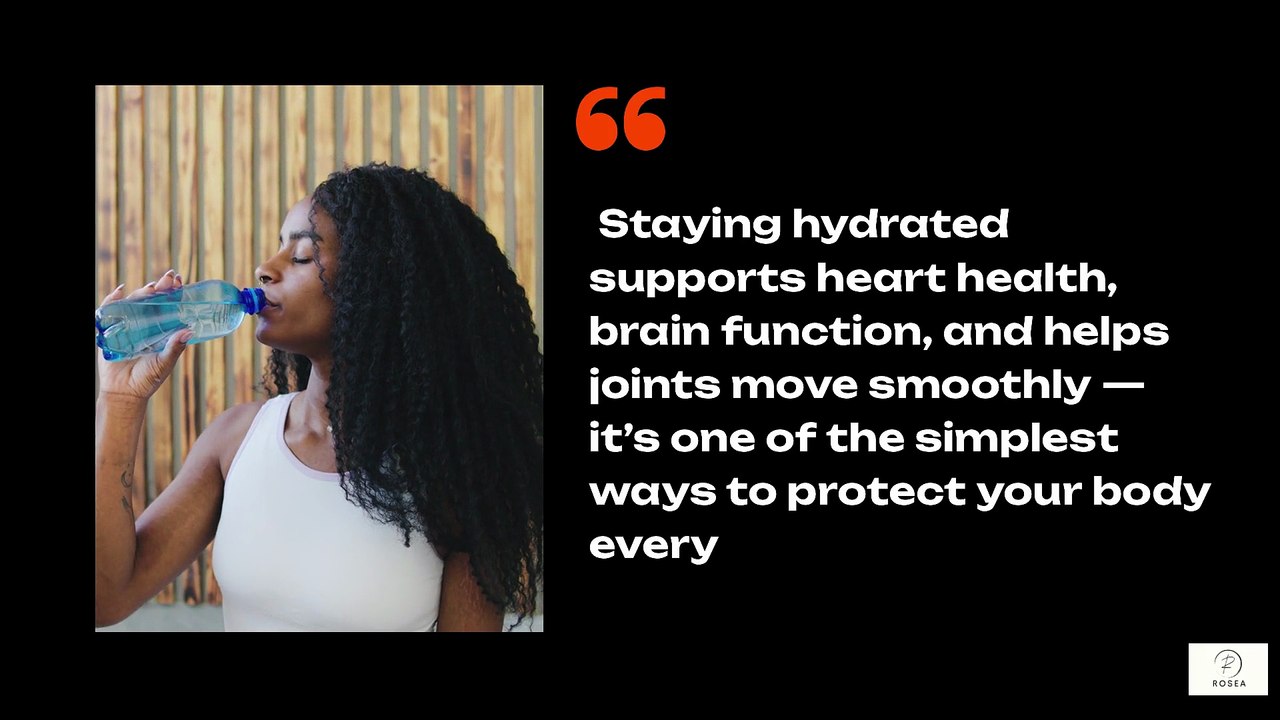 💧 Hydration Secrets After 60