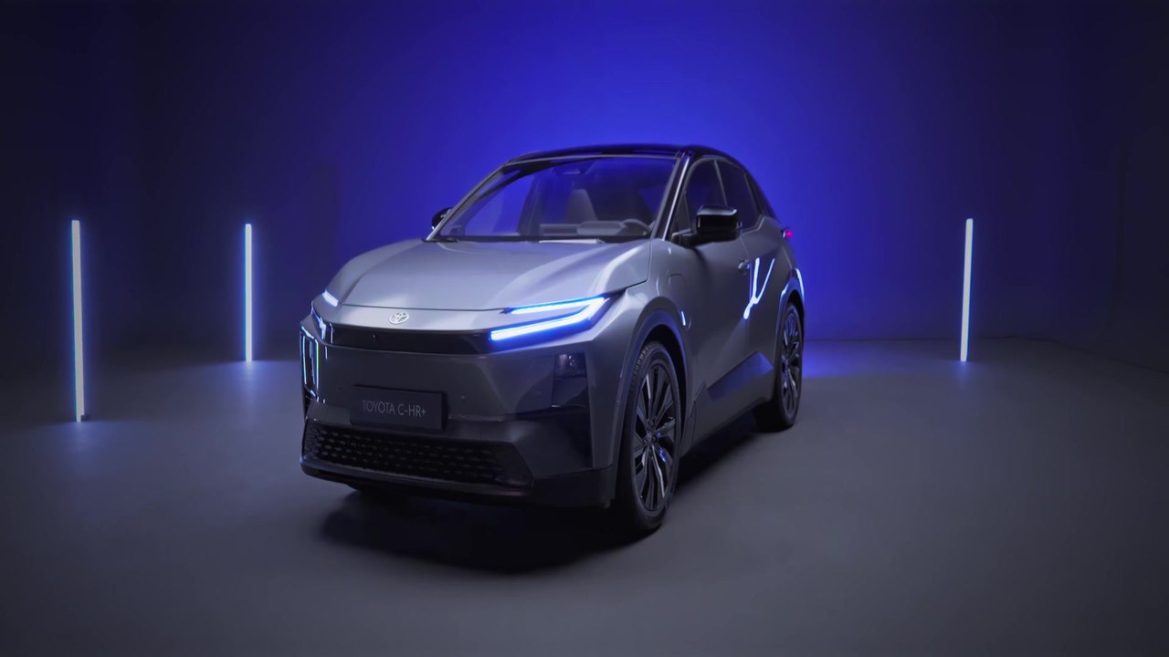 The new Toyota C-HR+ Electric Preview