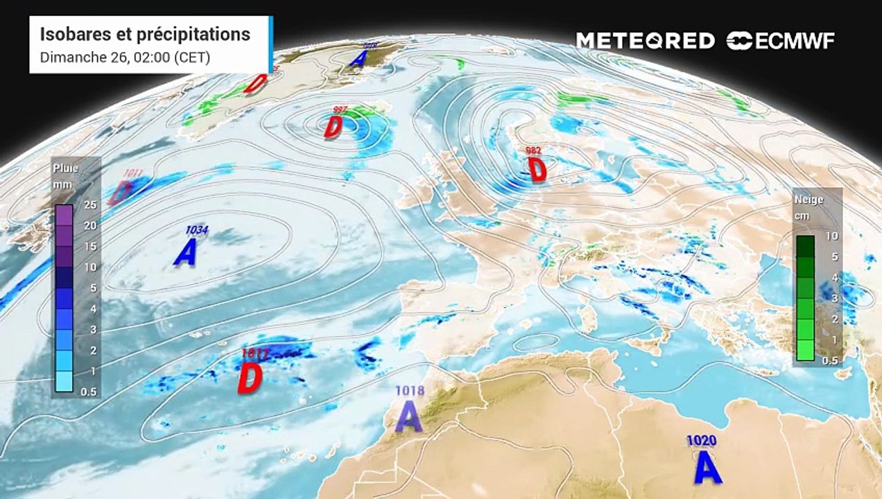 Entre anticyclone et dépression, le cœur de la France balance...
